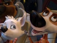 Кадр из мультфильма "Белка и Стрелка: Звездные собаки"